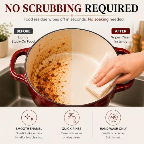 Enameled Cast Iron Dutch Oven Set