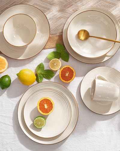 Jupiter Stoneware Dinnerware Sets (18 Count)