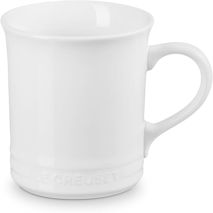 Le Creuset Stoneware Vancouver Mug, 14 oz., White