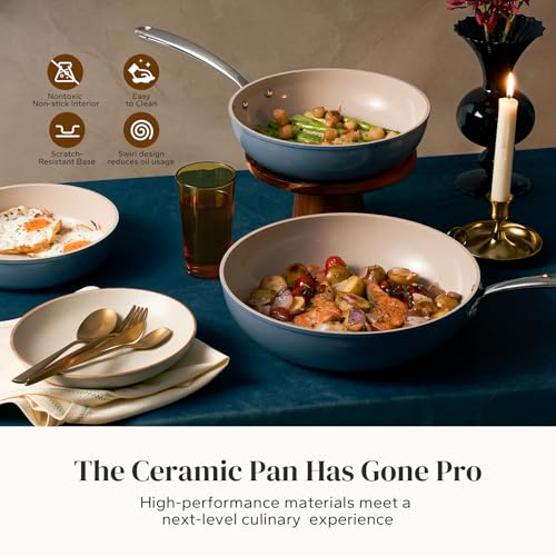 Nonstick Ceramic Pans (4 Count)