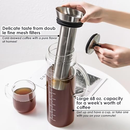 68oz Cold Brew Coffee Maker