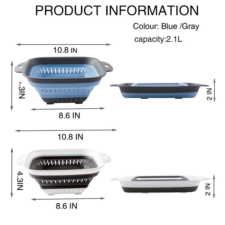 Collapsible Colander Set (2 Count)