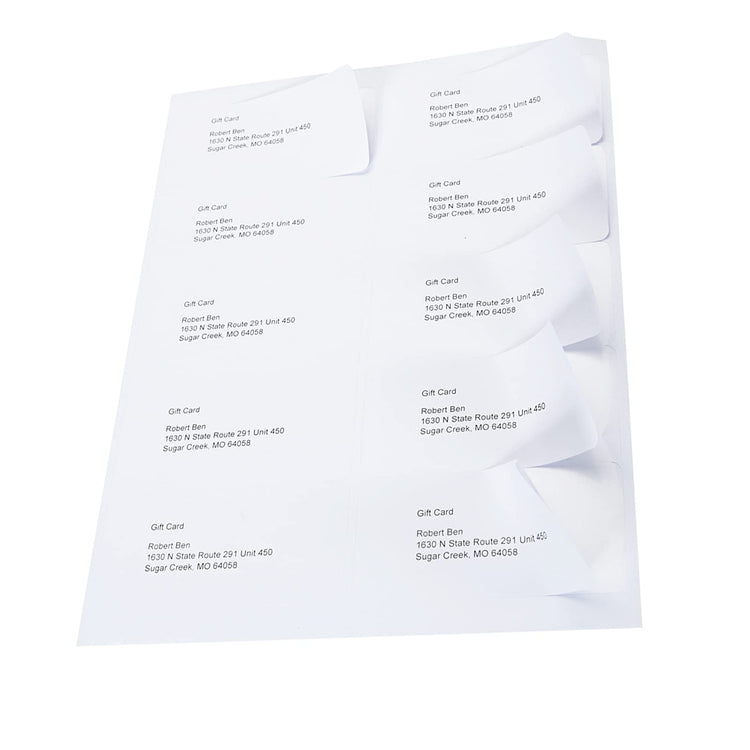 2x4 inch Shipping Labels (300 Count)