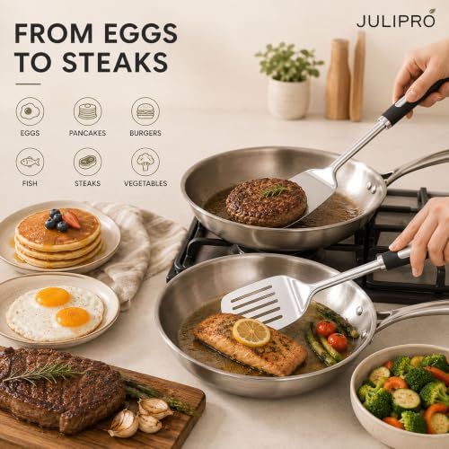 Stainless Steel Spatula Set (Stainless Steel Spatula Set(2 Piece))