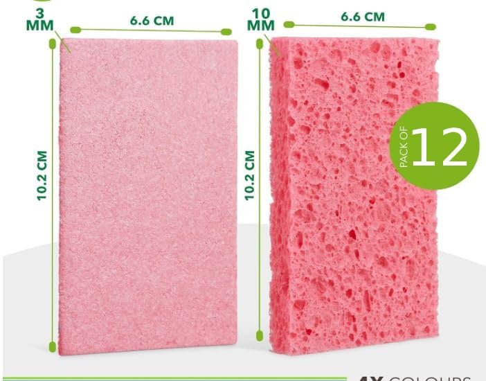Compressed Non Scratch Kitchen Sponges (36 Count)