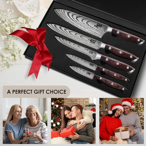 Japanese Chef Knife Set 5 PCS (5 Count)
