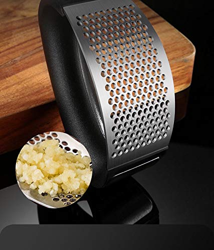 Garlic press kitchen tool garlic peeler stainless steel professional ginger crusher ergonomic labor