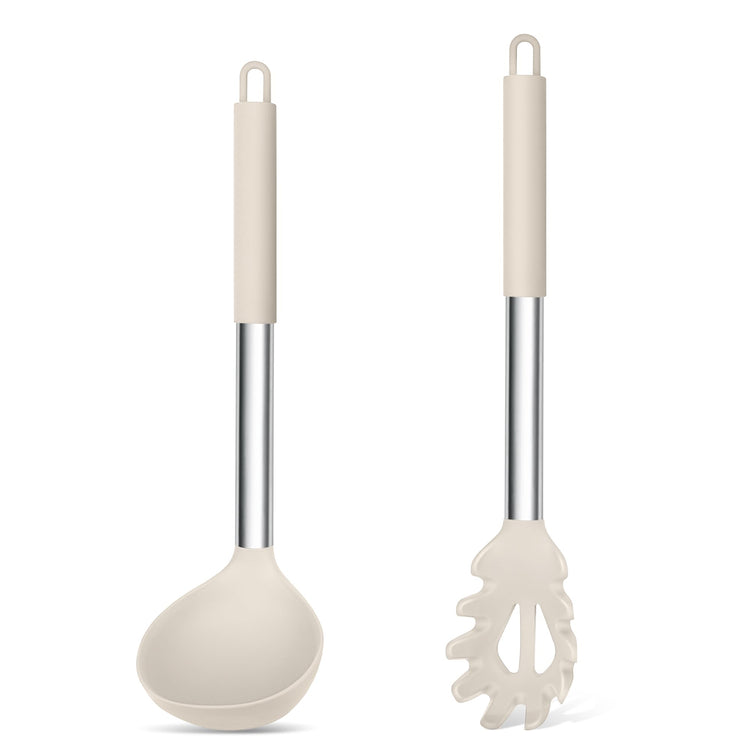Silicone Pasta Fork and Ladle (2 Count)