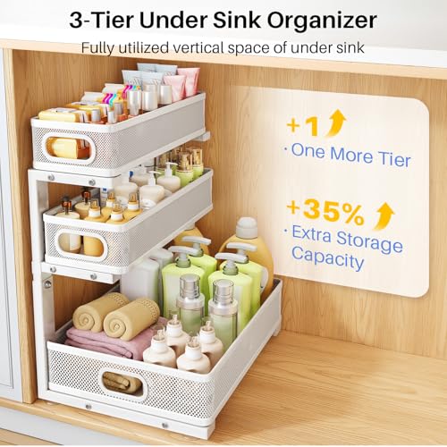 Under Sink Organizer (1-Pack / White)