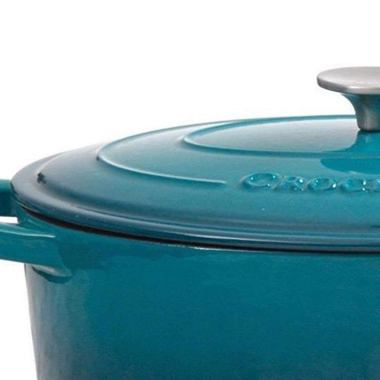 Artisan 5 Quart Round Enameled Cast Iron Dutch Oven