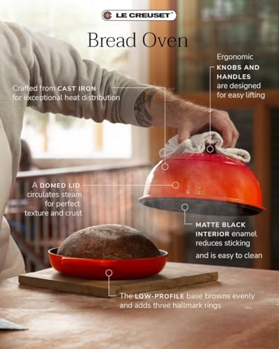 Enameled Cast Iron Round Bread Oven