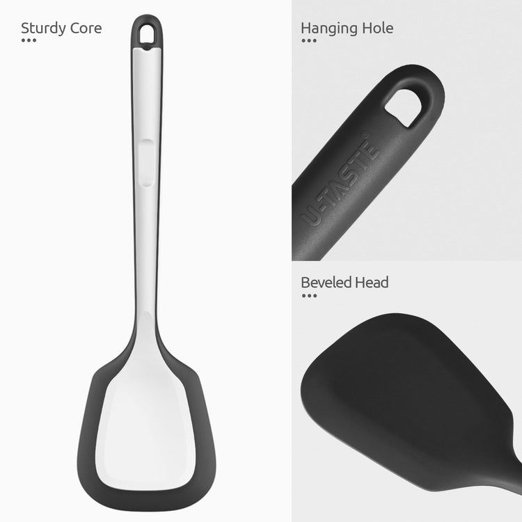 Silicone Turner Spatula Set of 2 (2 Count)