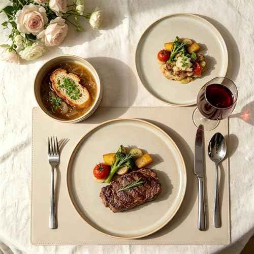 Stoneware Dinnerware Sets for 4 (12 Count)