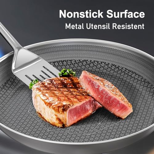 7pcs Stainless Steel Cookware Set (7 Count)