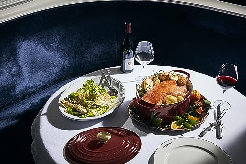 Enameled Cast Iron Oval Dutch Oven