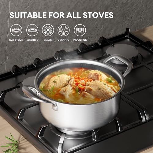 Hybrid Stainless Steel Pot Set (3 Count)