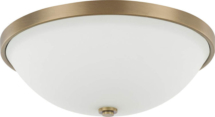 2325AD SW Perkins Soft White Glass Flush Mount Ceiling Light
