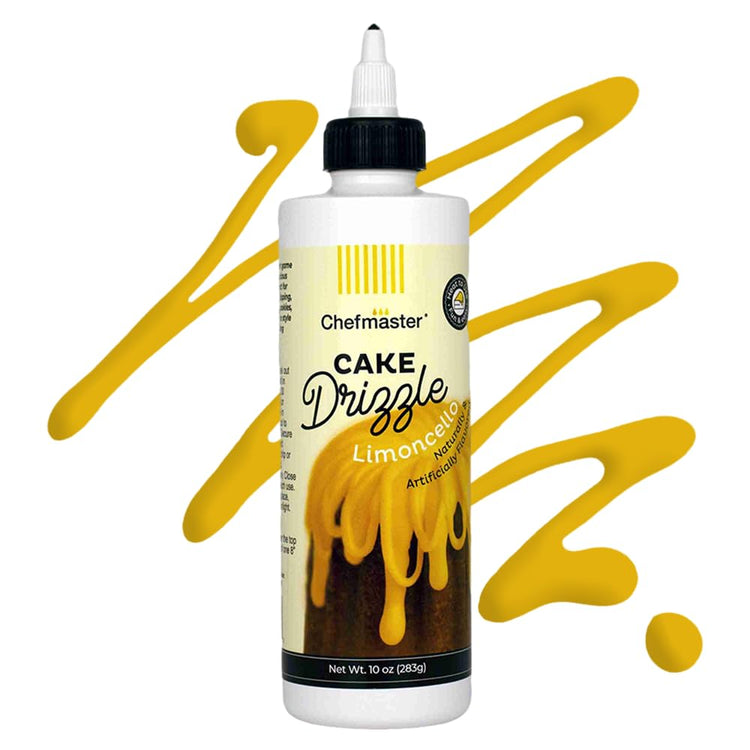 Limoncello Flavored Cake Drizzle by Chefmaster (10 Ounce)