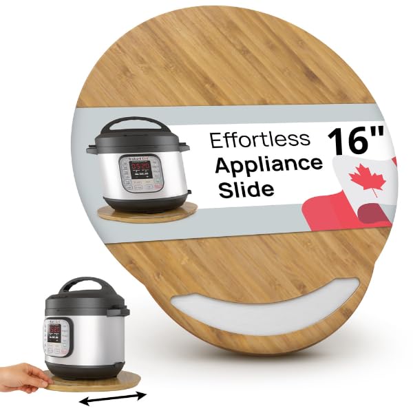 Elegant Round Sliding Tray for Your Pressure Cooker