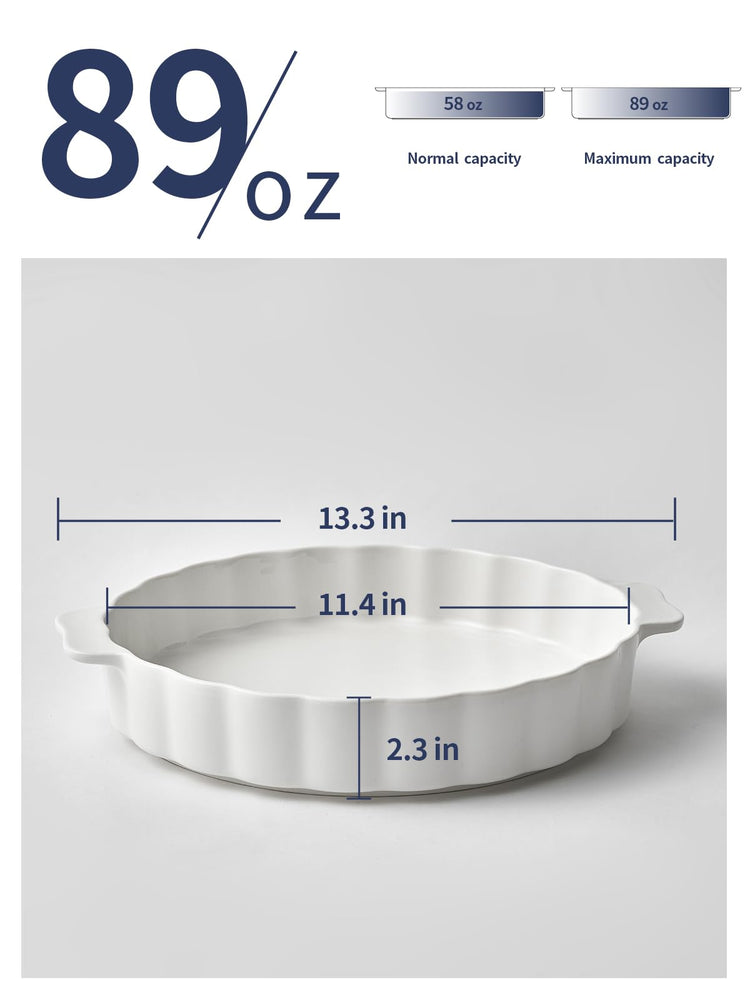Ceramic Pie Pan For Baking