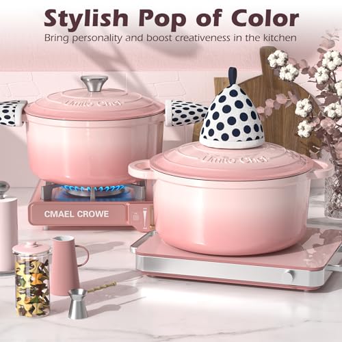 Enameled Cast Iron Dutch Oven