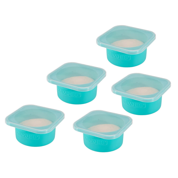 500ml Individual Dough Storage Vessels with Airtight Lid (5 Count)