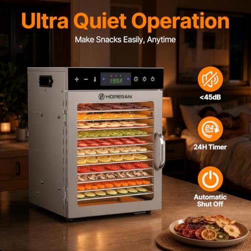 12 Tray Food Dehydrator Machine for Jerky
