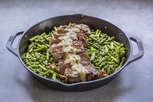 Pre Seasoned Cast Iron Dual Handle Pan (12 Inch)