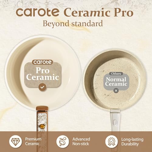 25pcs Ceramic Cookware Sets