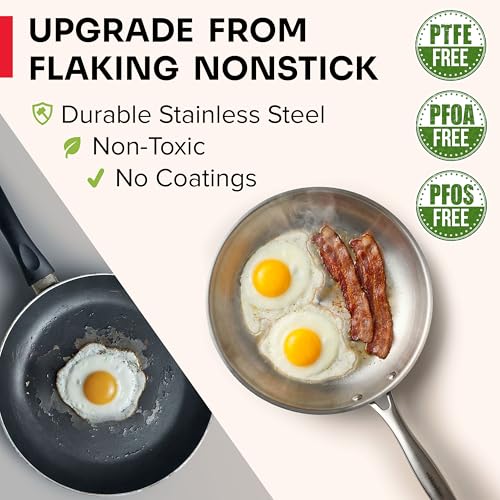 Mueller 17 Piece Stainless Steel Pots and Pans Set