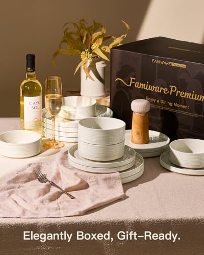 Stoneware Dinnerware Sets (18 Count)