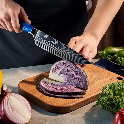 SENKEN 16 Piece Knife Block Set (16 Count)