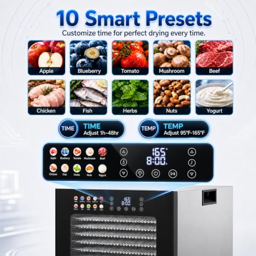 Food Dehydrator with 12 Trays (12 Count)