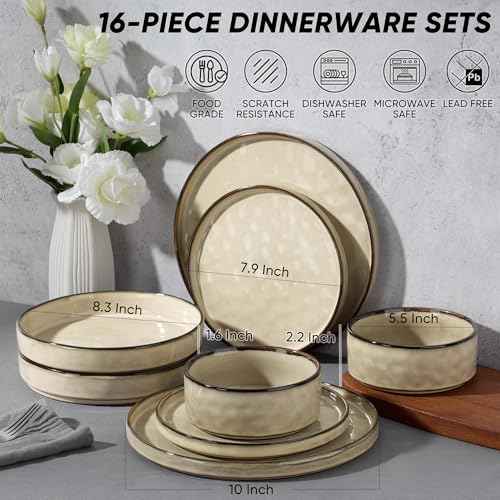 Stoneware Dinnerware Set (16 Count)