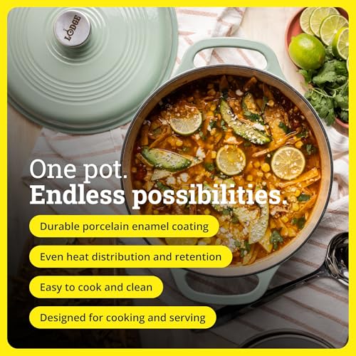 Essential Enamel Cast Iron Dutch Oven