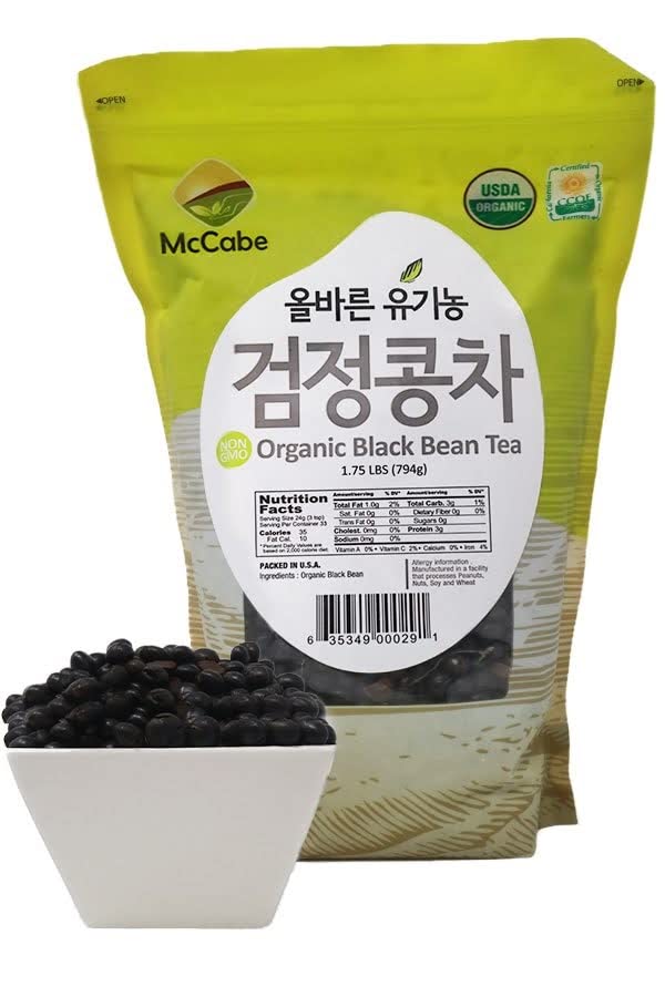 Organic Black Bean Tea (16 Ounce)