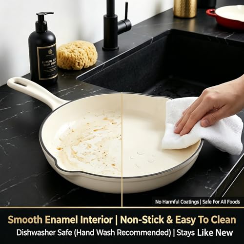 Enameled Cast Iron Cookware Set