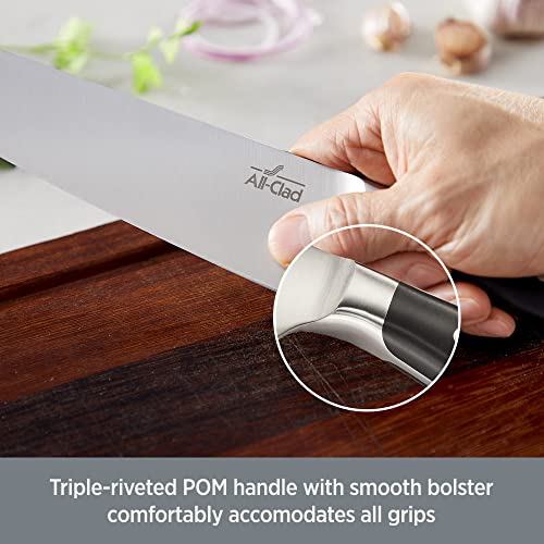 Forged German Stainless Steel Santoku Knife 7 Inch