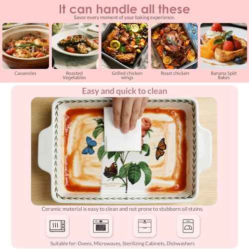 Ceramic Casserole Dish for Oven