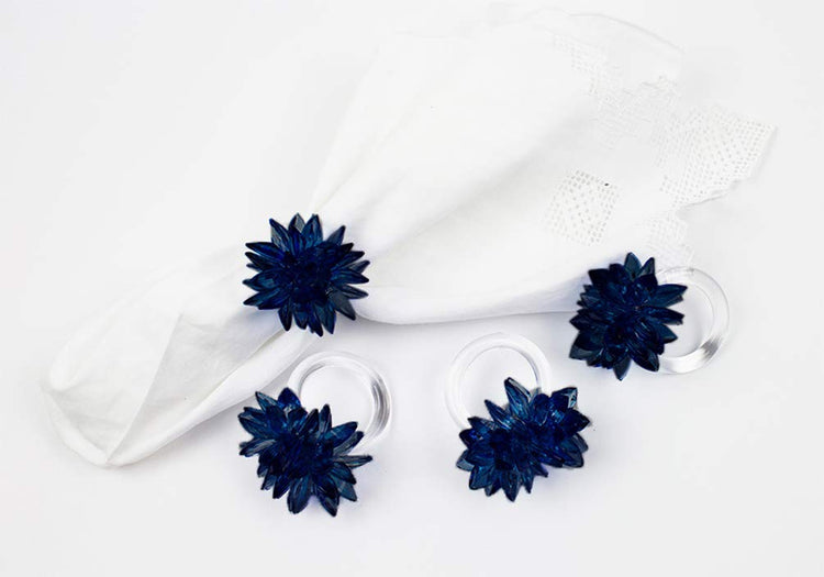 Crystal Design Collection Napkin Rings