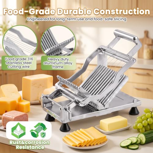 Commercial Cheese Butter Slicer 316 Stainless Steel 3
