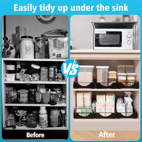 Under Sink Pull Out Organizer (Single-layer Medium)