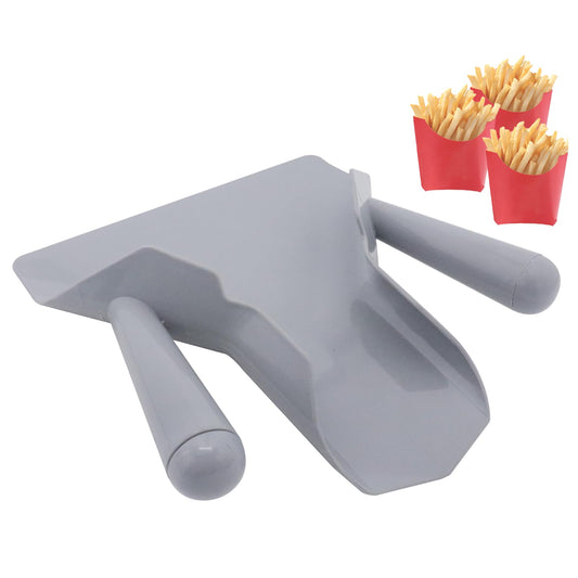 Polycarbonate French Fry Scoop Dual Handle for Ice Candy Snacks