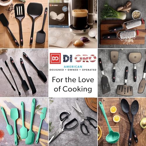 DI ORO Silicone Spatula Set (5 Count)