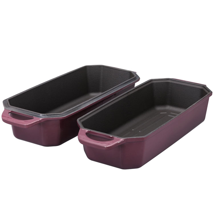 Bread Pan Cast Iron Loaf Pan with Lid Bread Loaf Pan 13x5 Inch Enameled Cast Iron Sourdough Bread Pan