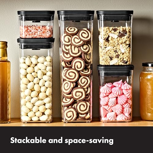 Good Grips POP Container (4.4 Qt (Pack of 1) / Matte Black)