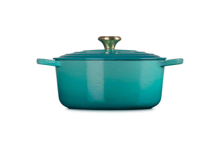 Enameled Cast Iron Round Dutch Oven