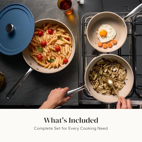 Nonstick Ceramic Pans (4 Count)