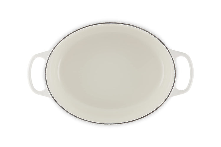 Enameled Cast Iron Oval Dutch Oven