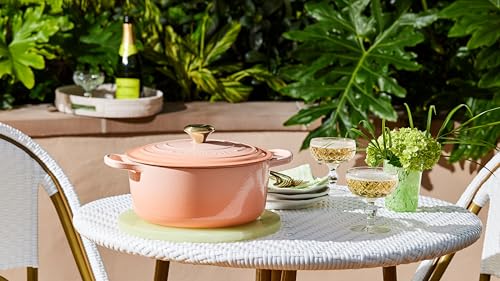 Enameled Cast Iron Round Dutch Oven